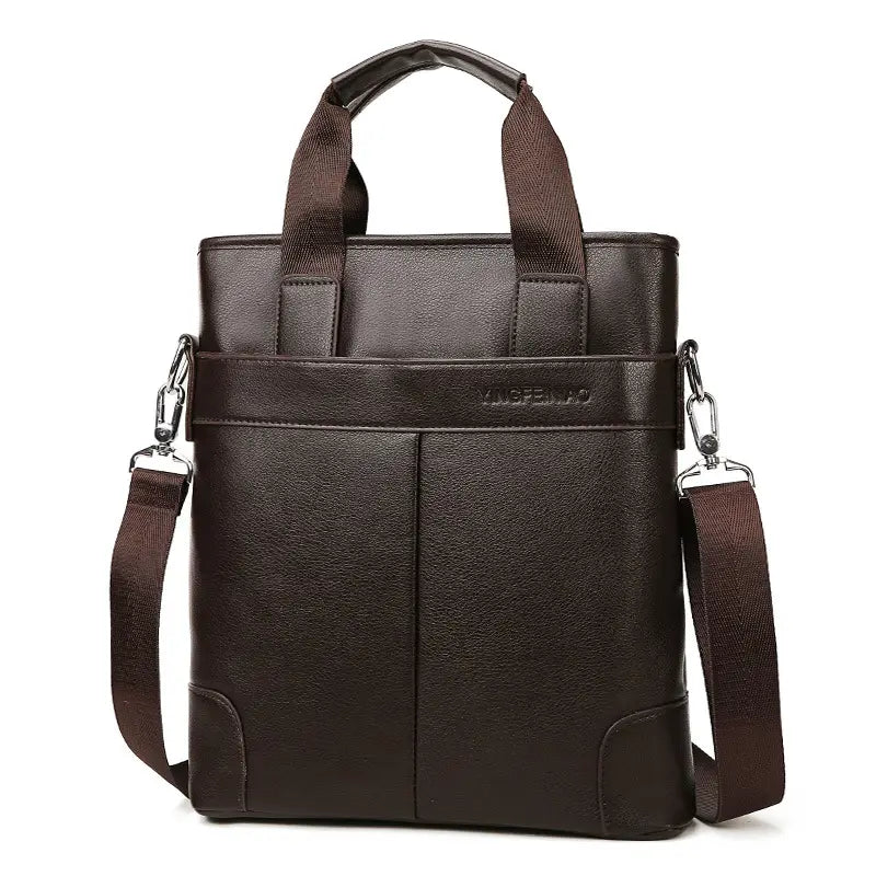 Men’s Portable Crossbody Shoulder Briefcase