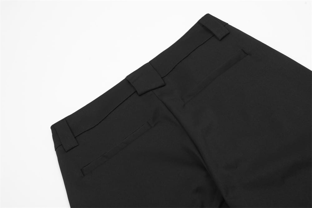 Fashion Solid Color Casual Trousers Men