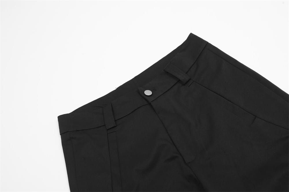 Fashion Solid Color Casual Trousers Men