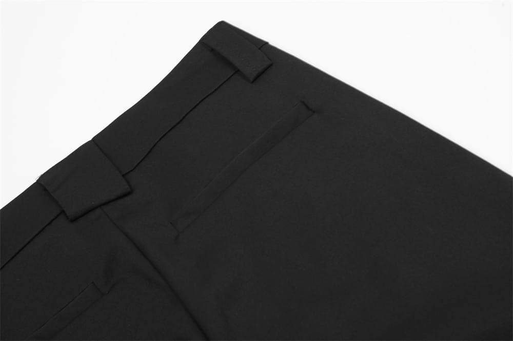 Fashion Solid Color Casual Trousers Men