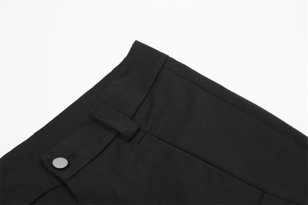 Fashion Solid Color Casual Trousers Men