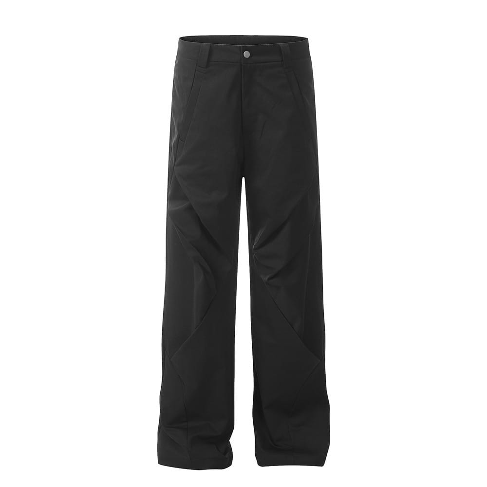 Fashion Solid Color Casual Trousers Men