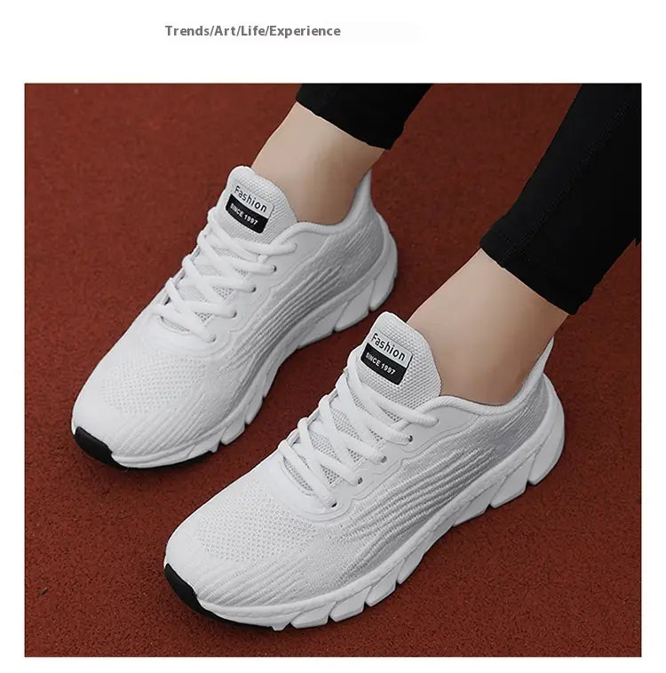 Comfortable Light Running Casual Flat Shoes Sneaker