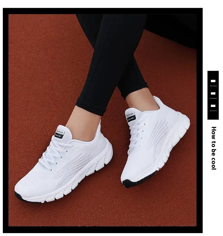 Comfortable Light Running Casual Flat Shoes Sneaker