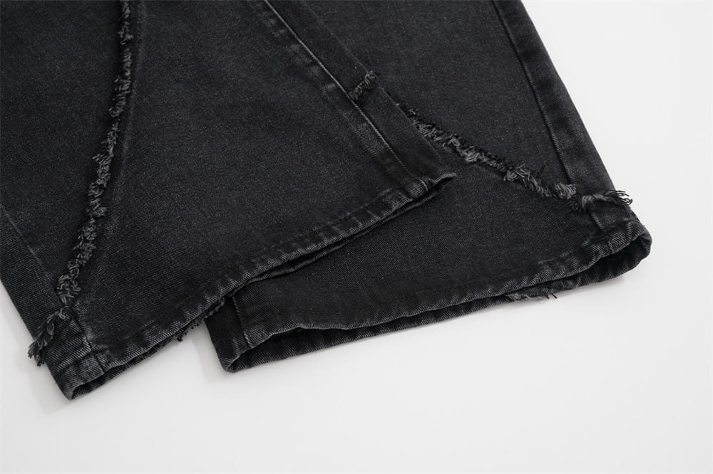 Fashion Personality Loose Denim Trousers Men