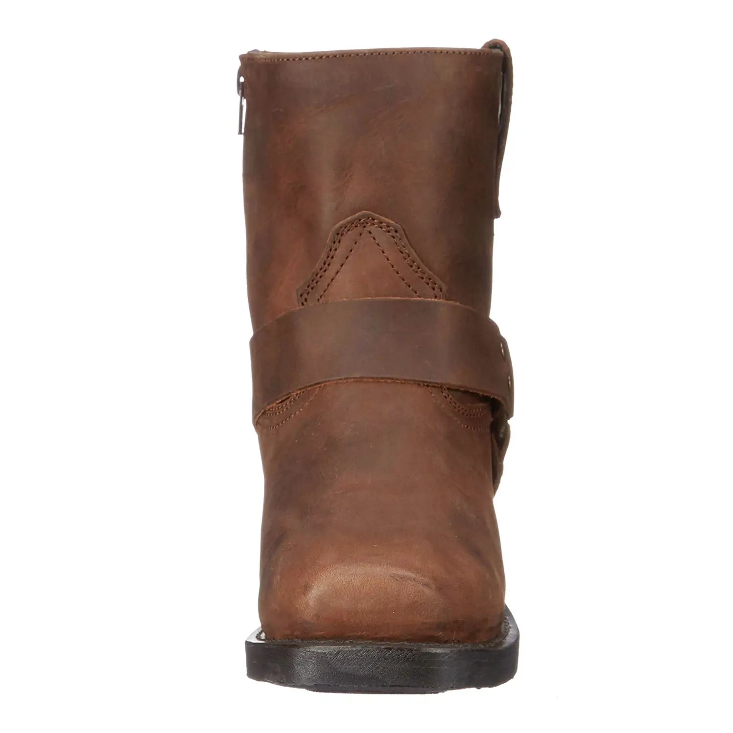 Versatile Men’s Casual Leather Retro Short Boots