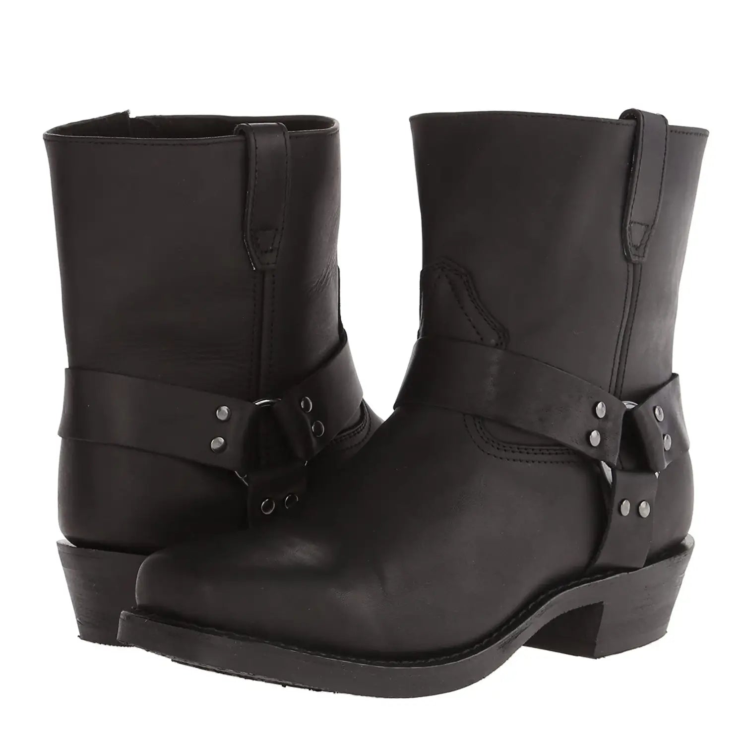 Versatile Men’s Casual Leather Retro Short Boots