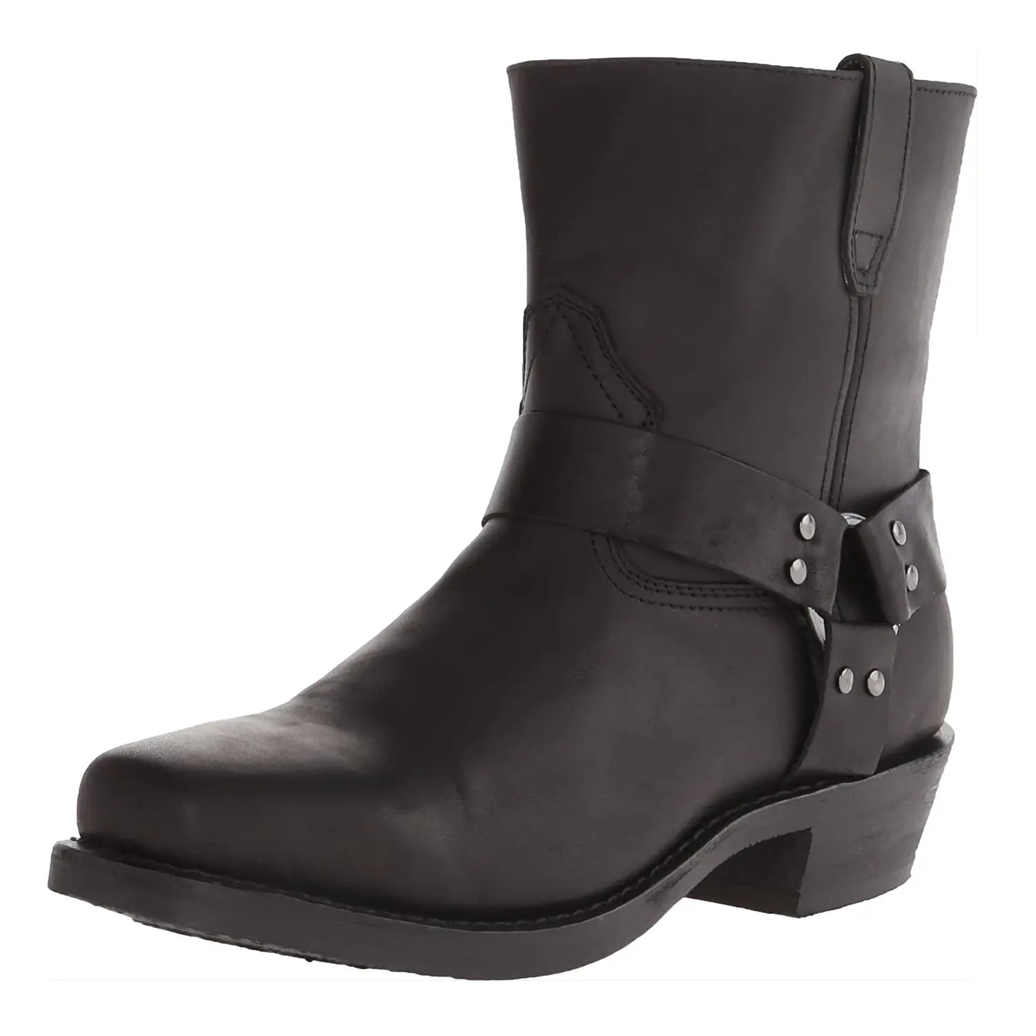 Versatile Men’s Casual Leather Retro Short Boots