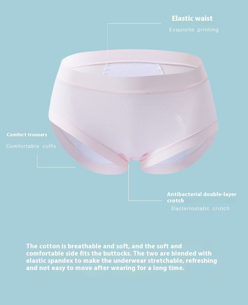 Cotton Menstrual Period Side Leakage Prevention Menstrual Panties