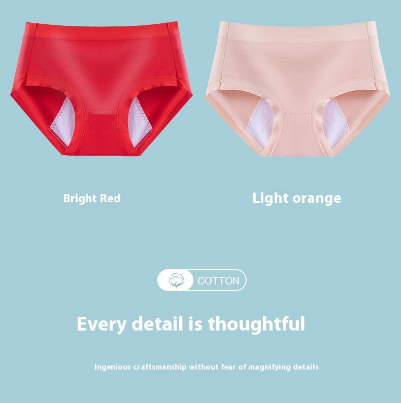 Cotton Menstrual Period Side Leakage Prevention Menstrual Panties