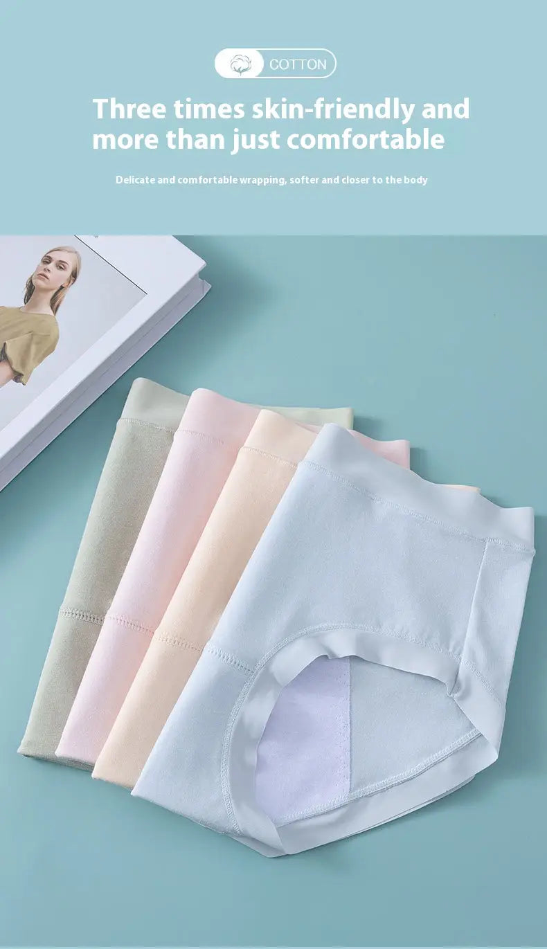 Cotton Menstrual Period Side Leakage Prevention Menstrual Panties