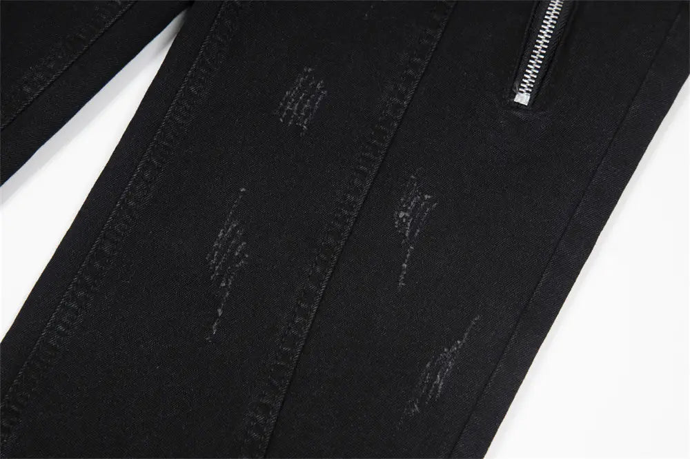 Heavy Industry Wash Denim Trousers Men