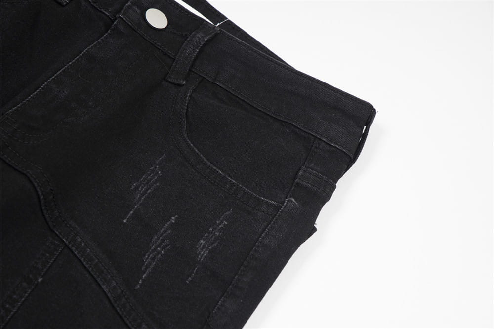 Heavy Industry Wash Denim Trousers Men