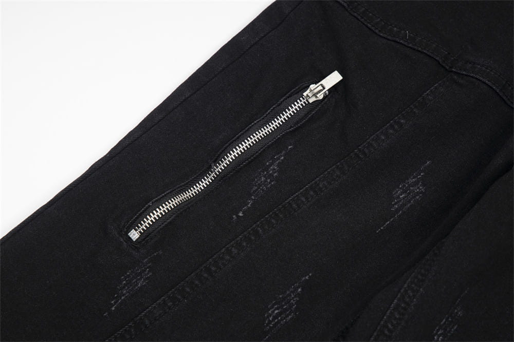 Heavy Industry Wash Denim Trousers Men