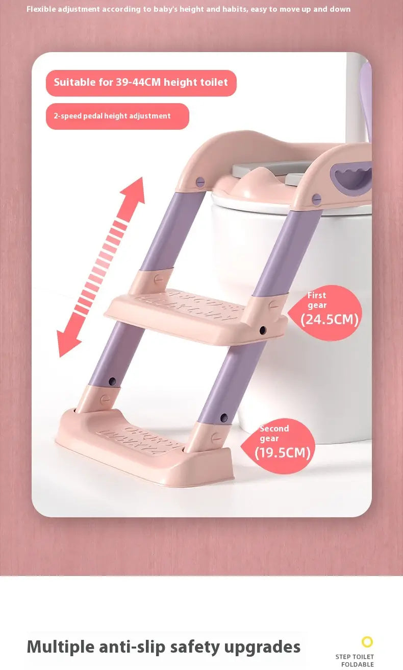 Children’s Toilet Toilet Stairs Baby Girl Boy Ladder Bedpan Cushion Baby Household Urinal