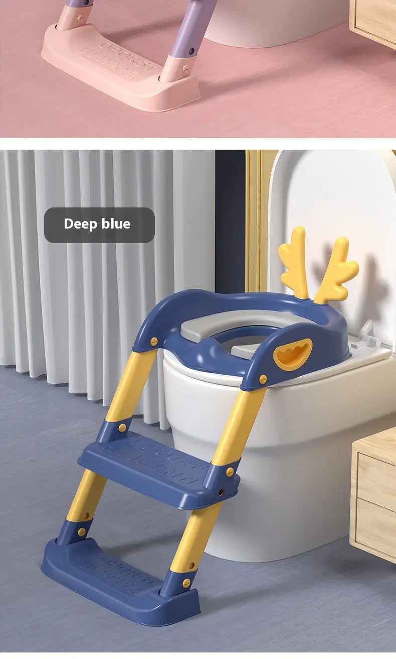 Children’s Toilet Toilet Stairs Baby Girl Boy Ladder Bedpan Cushion Baby Household Urinal