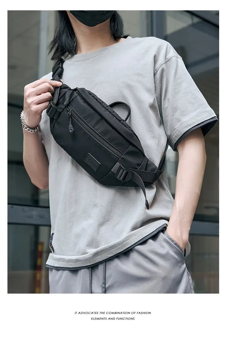 Men’s Multifunctional Casual Shoulder Bag