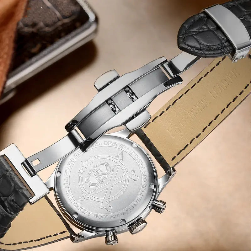 Stainless Steel Waterproof Watch For Men