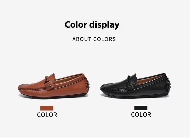 Men’s Plus Size British Fashion Casual Leather Shoes