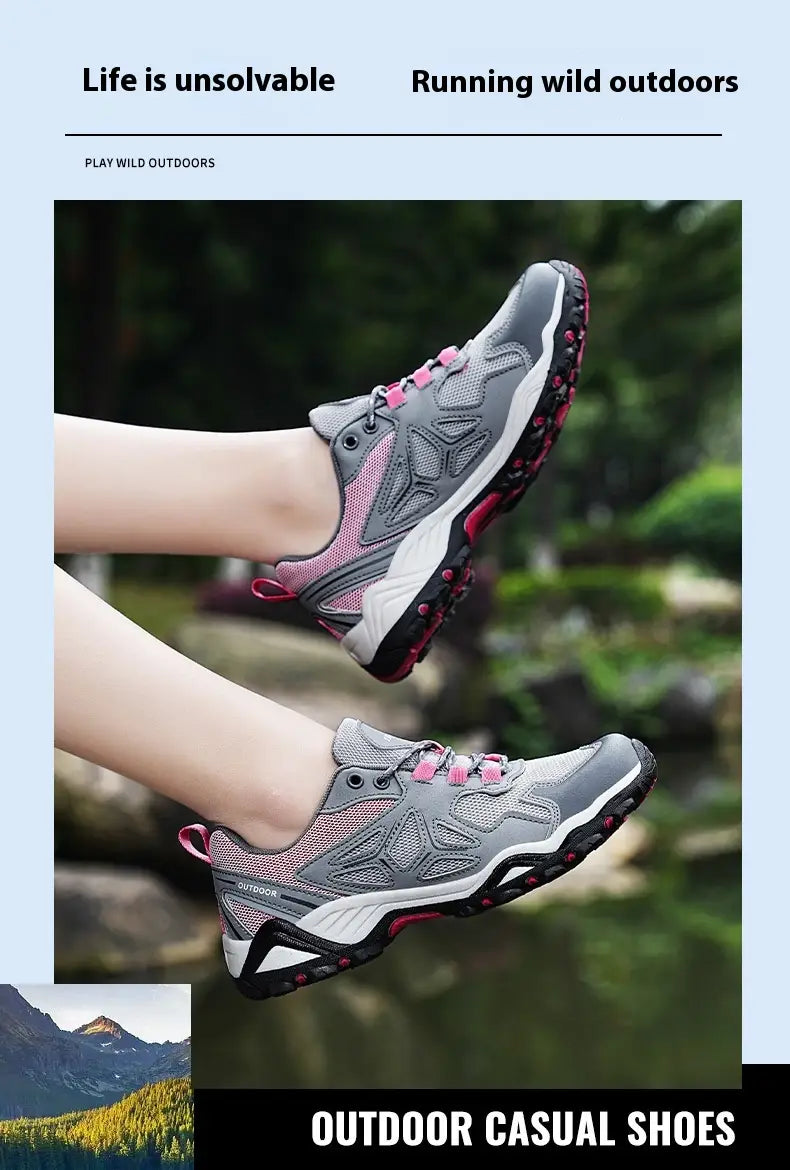 Quick Drying Breathable Anti Slip Thick Sole Casual Shoes