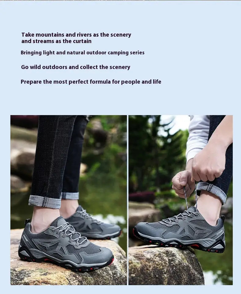 Quick Drying Breathable Anti Slip Thick Sole Casual Shoes