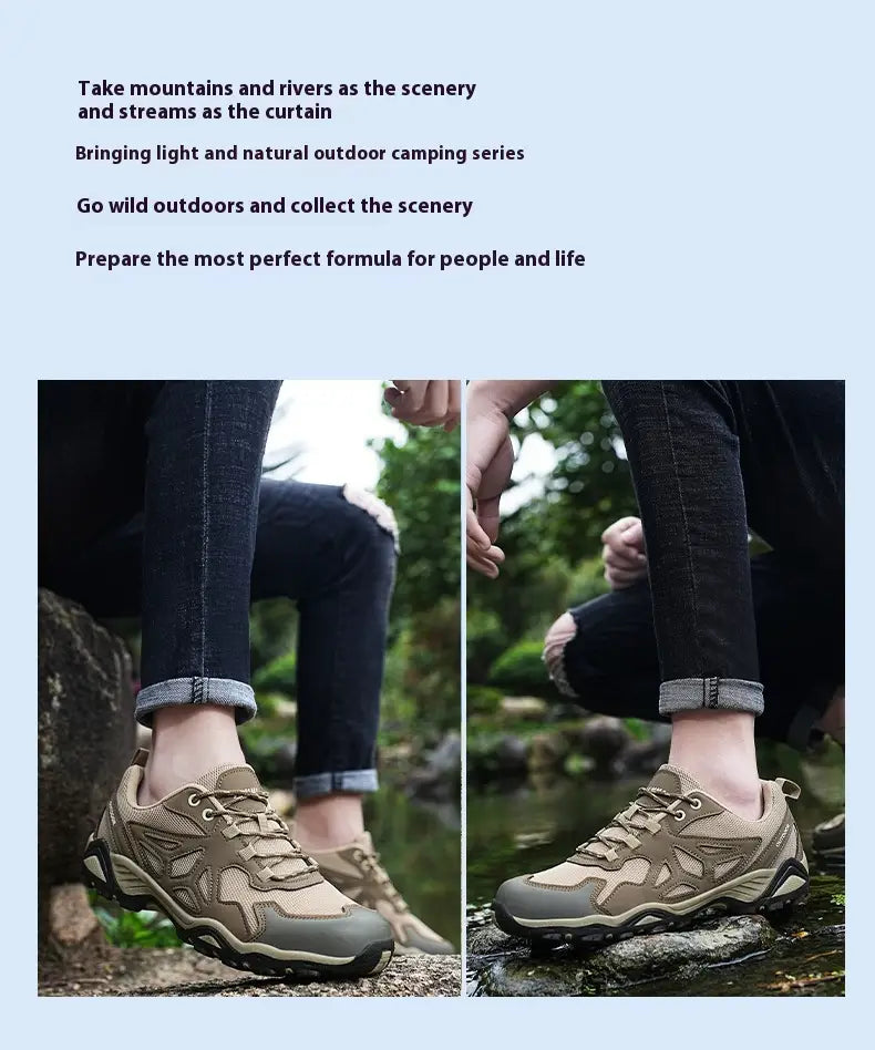 Quick Drying Breathable Anti Slip Thick Sole Casual Shoes