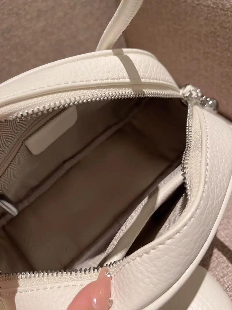 Handbag For WomenLuxury Desinger Heart Crossbody Bag Solid Concise Ladies Femlae Bag
