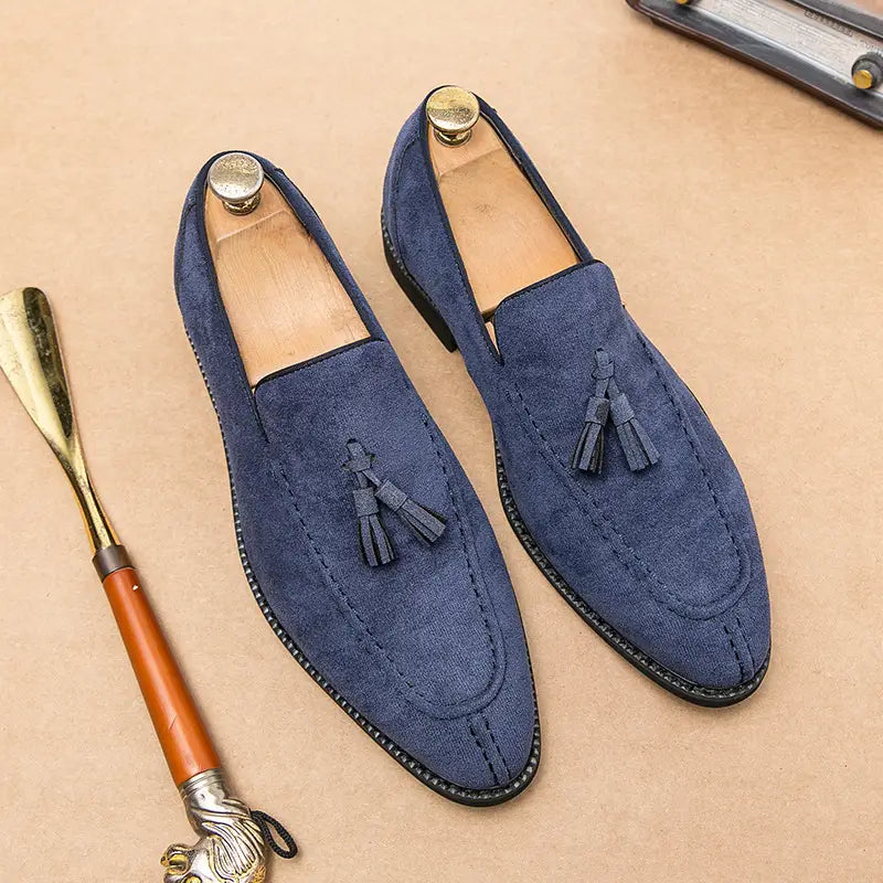 Men’s Suede Matte Fashion Leather Shoes