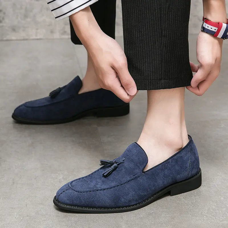 Men’s Suede Matte Fashion Leather Shoes