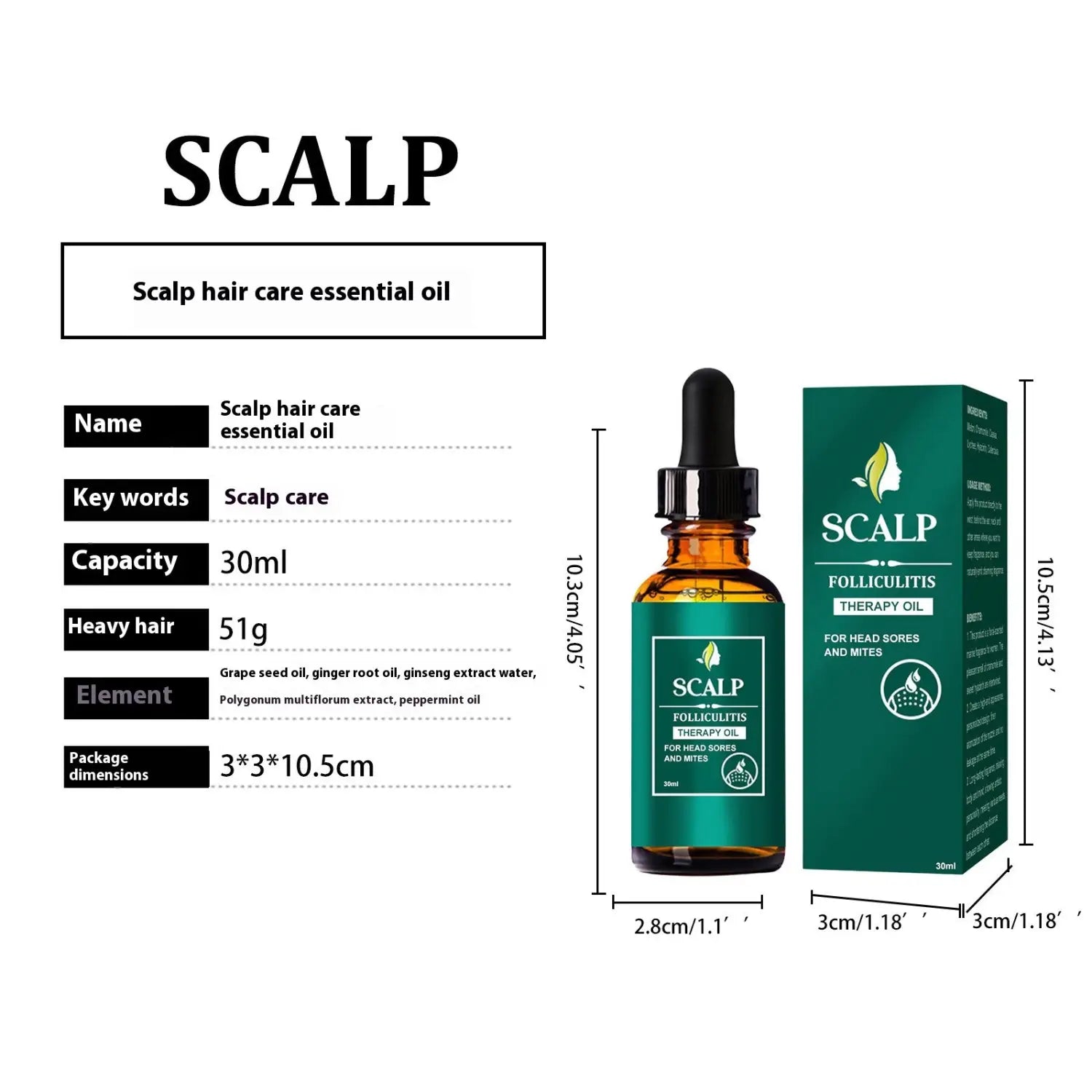Scalp Deep Cleansing Recovery Oil