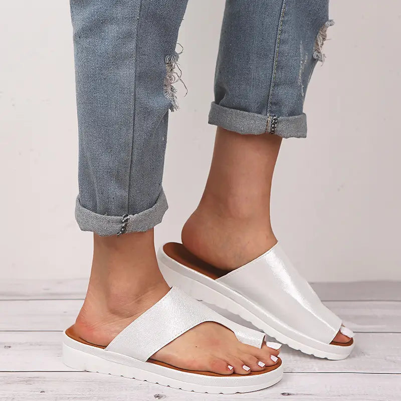Large Size Women’s Shoes Sandals Women’s New European And American Ladies Toe Ring Sandals Women’s