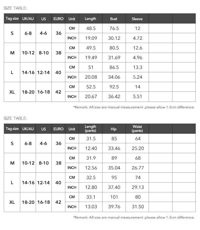 Solid Color Slim Sports Suit Summer 2Pcs Short-sleeved Round Neck T-shirt And Elastic Shorts Fashion Womens Clothing