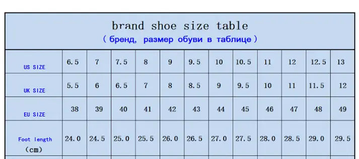 Korean Style Middle High Top Business Formal Wear Plus Size Leather Boots