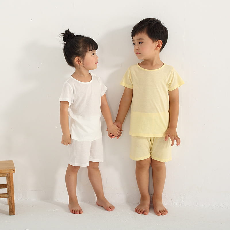 Children’s Underwear Short Sleeve Breathable Bamboo Fiber Suit