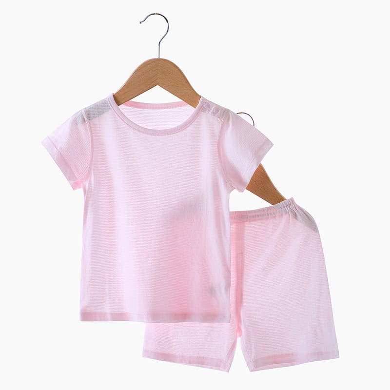 Children’s Underwear Short Sleeve Breathable Bamboo Fiber Suit