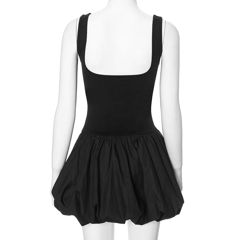 Women’s Fashion Stitching Vest Dress