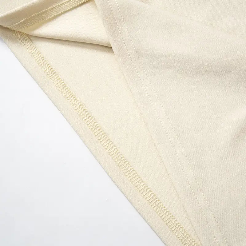 Women’s Slim Hip Dress Summer Fashion One-shoulder Short Sleeve Solid Color Dresses