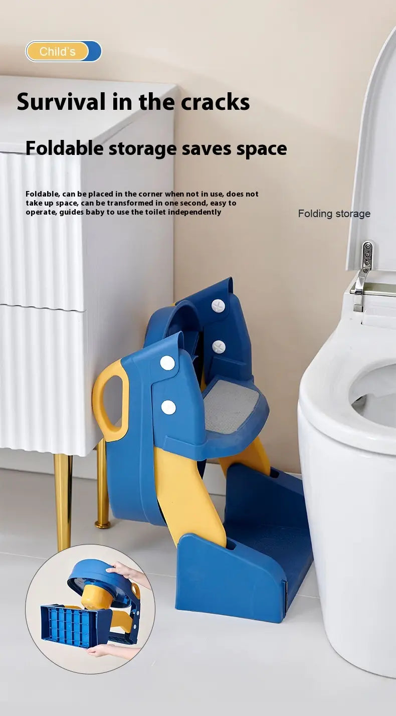 Upgrade Two-in-one Ladder Baby Toilet Stable Self-contained Toilet Children’s Toilet Ladder
