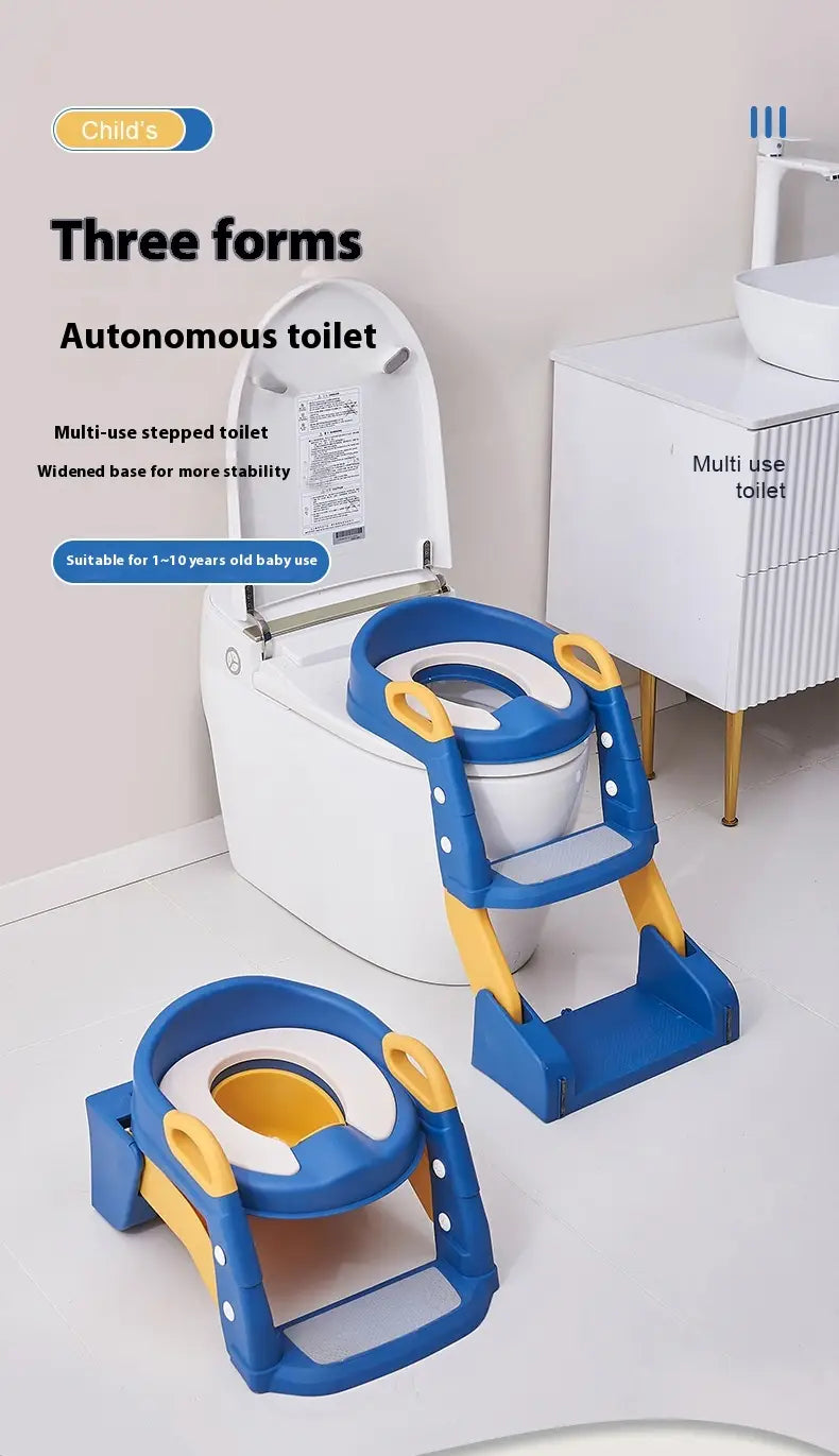 Upgrade Two-in-one Ladder Baby Toilet Stable Self-contained Toilet Children’s Toilet Ladder