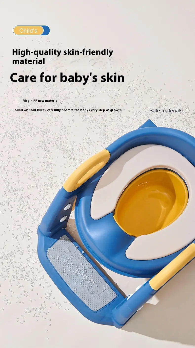 Upgrade Two-in-one Ladder Baby Toilet Stable Self-contained Toilet Children’s Toilet Ladder