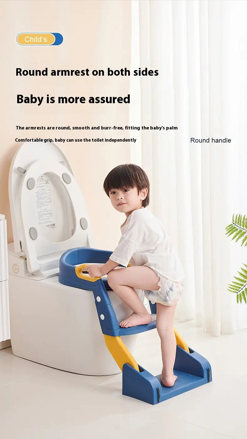 Upgrade Two-in-one Ladder Baby Toilet Stable Self-contained Toilet Children’s Toilet Ladder