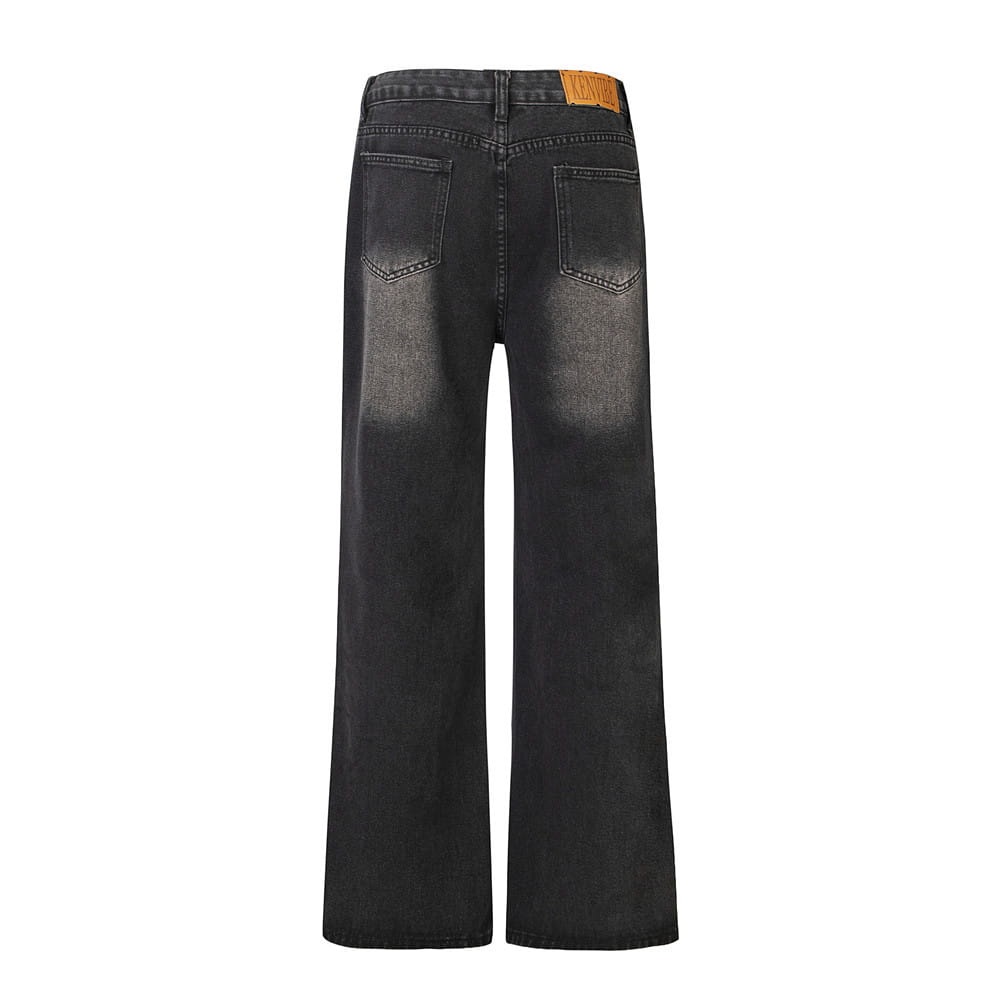 Ripped Denim Trousers For Men And Women