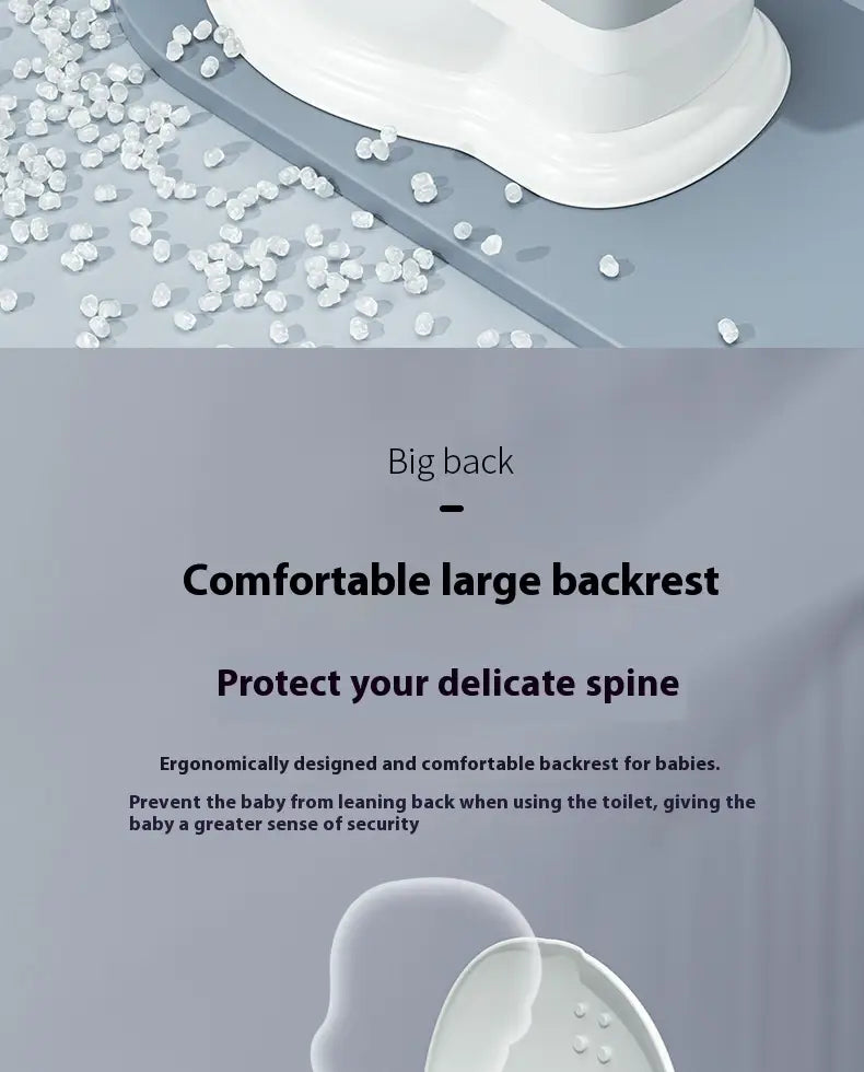 Simulated Enlargement Of Children’s Toilet Seat