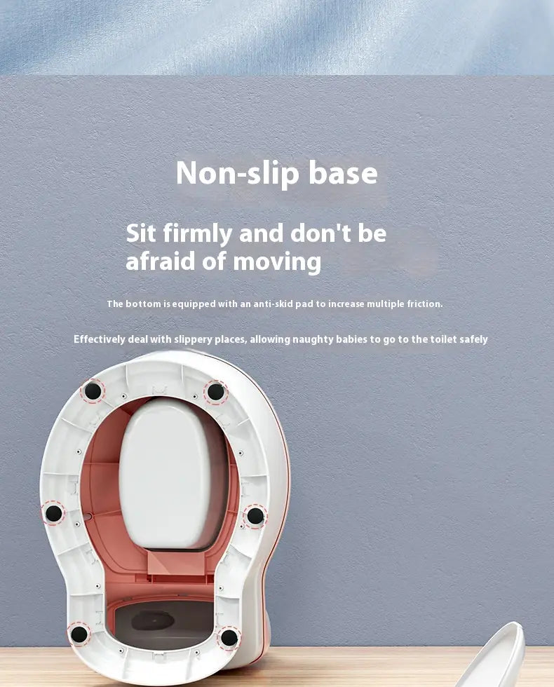 Simulated Enlargement Of Children’s Toilet Seat