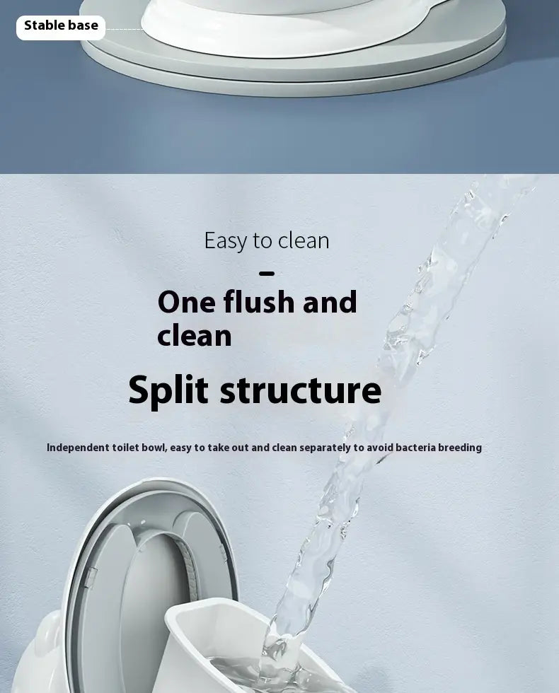 Simulated Enlargement Of Children’s Toilet Seat