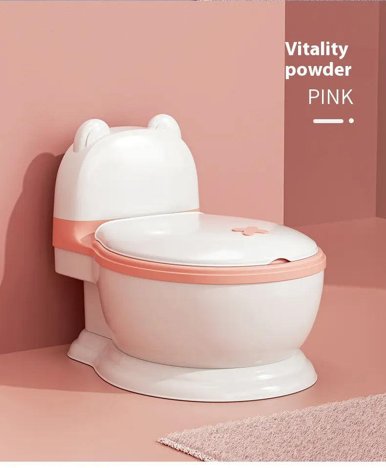 Simulated Enlargement Of Children’s Toilet Seat