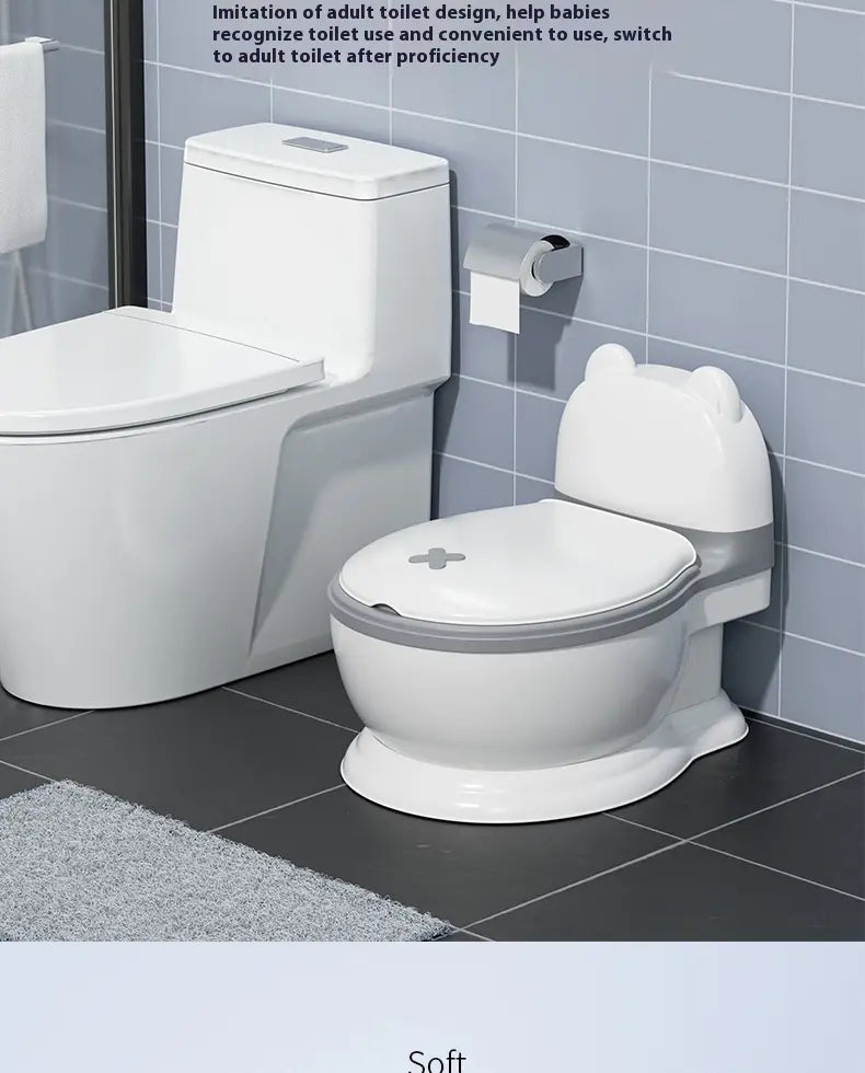 Simulated Enlargement Of Children’s Toilet Seat