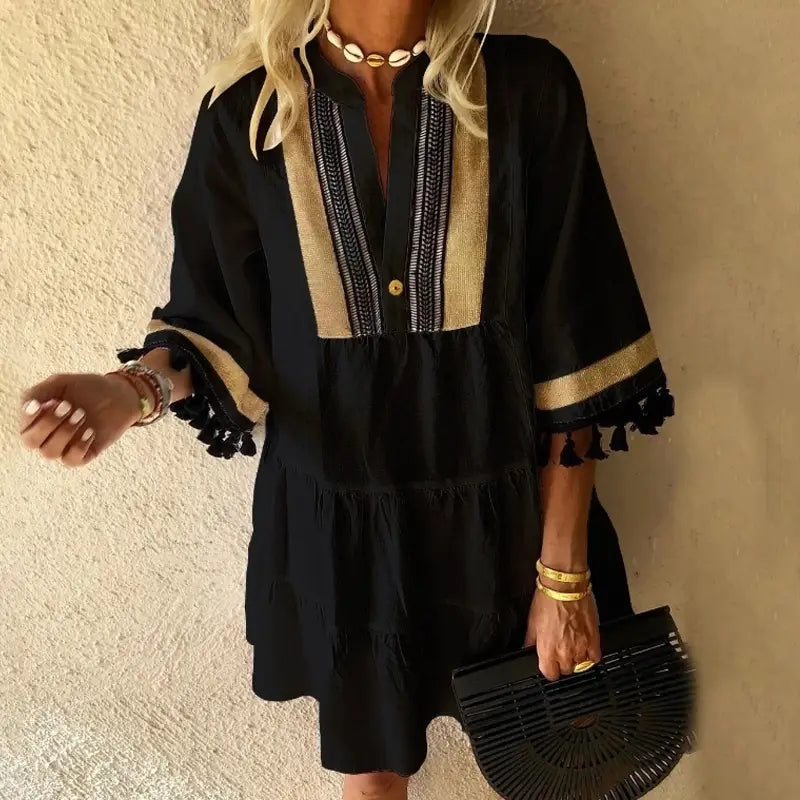 Elastic Sundress Women Dresses Vintage Cute Elegant Floral