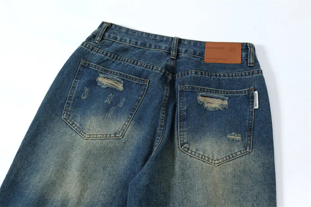 Beggar Denim Trousers For Men And Women