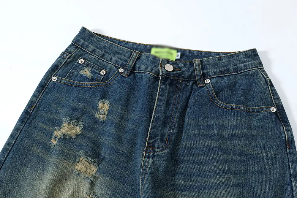 Beggar Denim Trousers For Men And Women